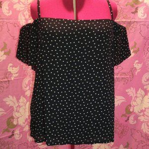 Loft Plus off shoulder top